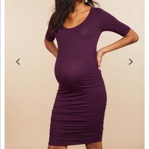 Motherhood Maternity Bodycon Dress